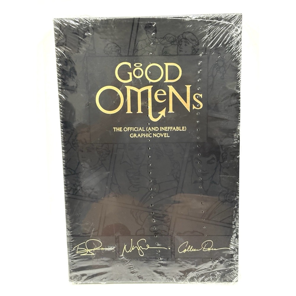 Good Omens Official Graphic Novel Terry Pratchett Neil Gaiman Hardcover Sealed